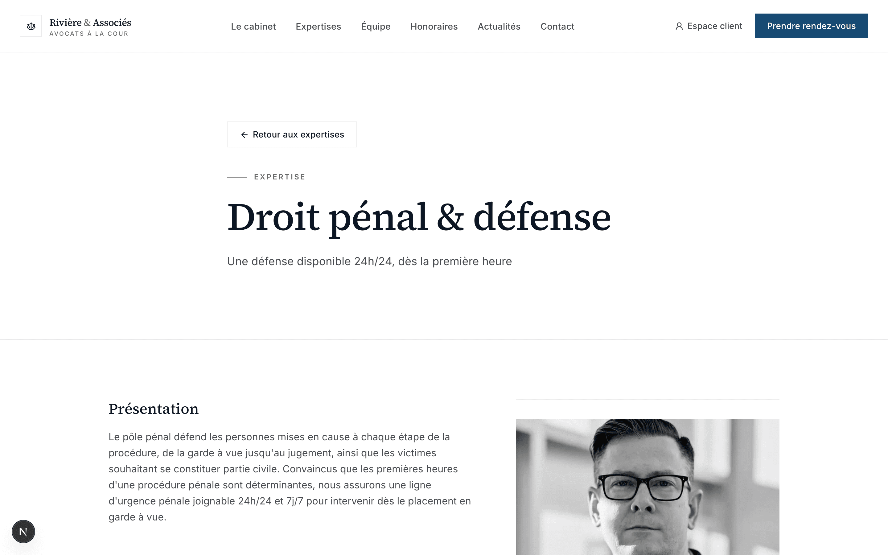Capture d'écran de la page La procédure expliquée étape par étape